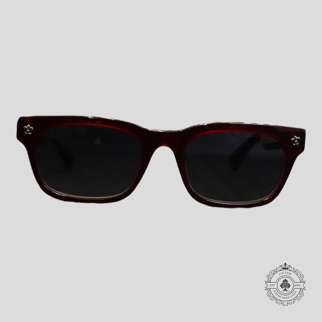 Chrome Hearts Gittin Any? Glasses in Red/Silver