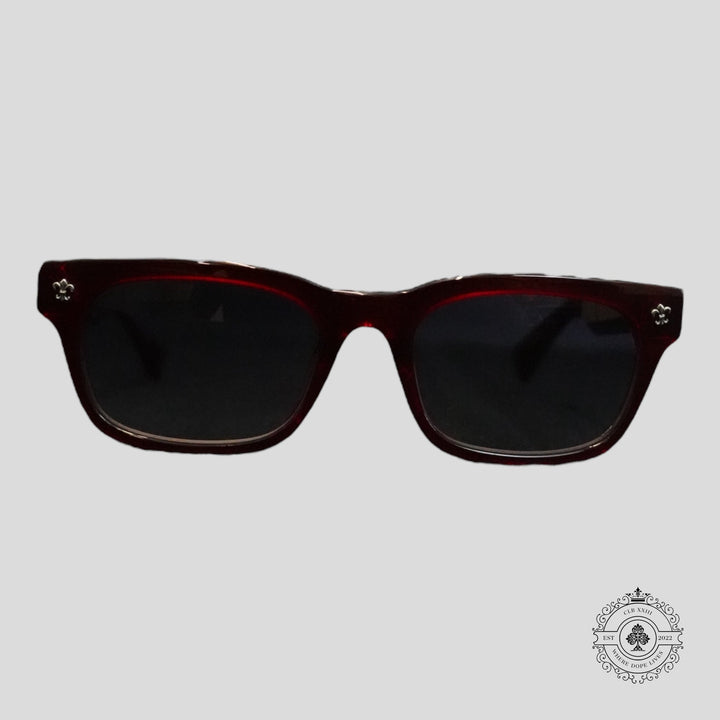 Chrome Hearts Gittin Any? Glasses in Red/Silver