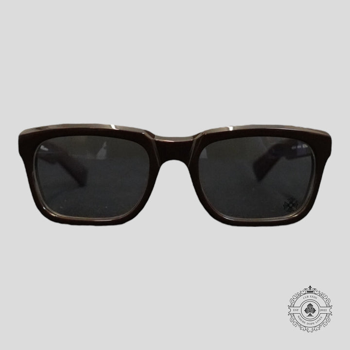 Chrome Hearts See You In Tea Sunglasses in Brown/Silver