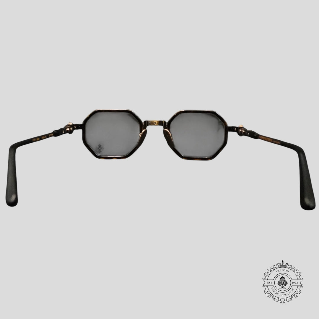 Chrome Hearts Tatters Glasses in Tortoise Shell/Gold