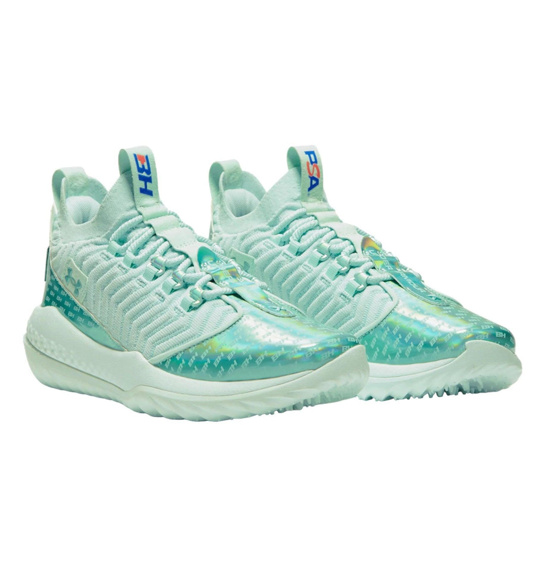 Men's UA Harper 9 'GEM MT' PE Turf Baseball Shoes (Limited to 500)