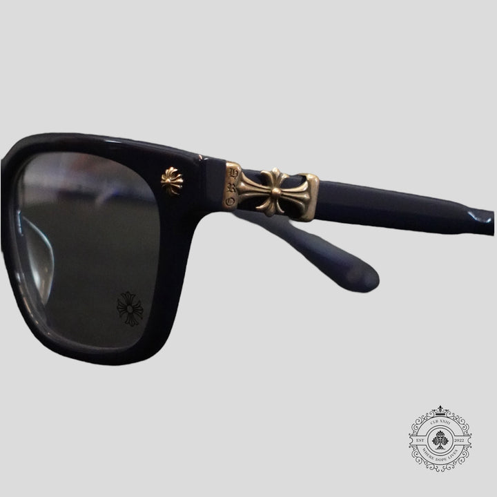 Chrome Hearts Cox Ucker Sunglasses in Blue/Silver