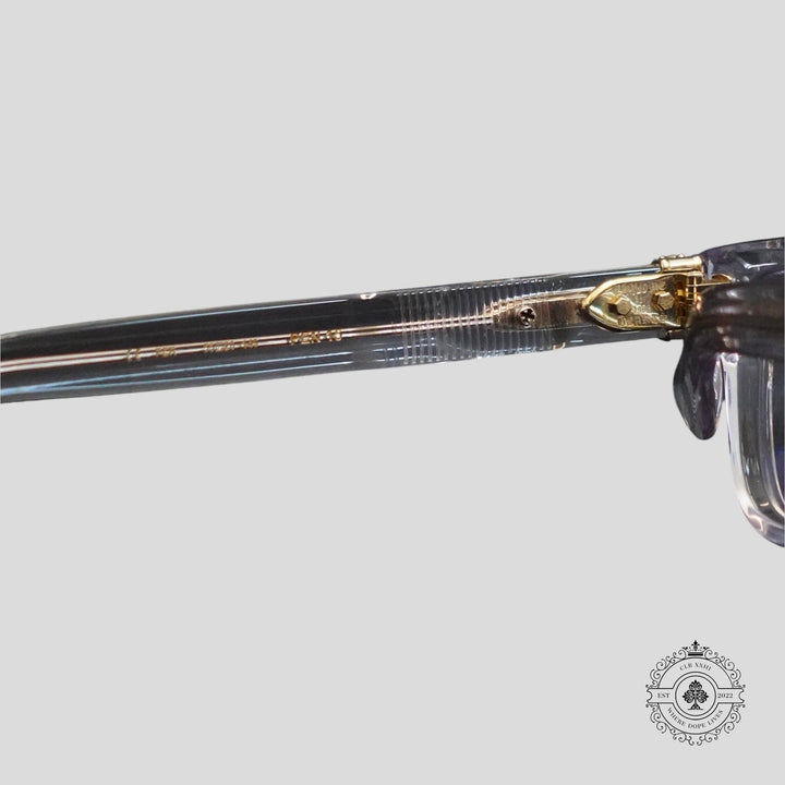 Chrome Hearts Pen 15 Sunglasses in Clear/Gold