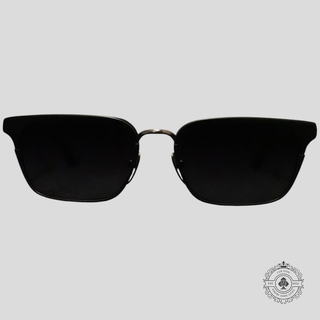 Chrome Hearts See U Next Tuesday Glasses in Black/Silver