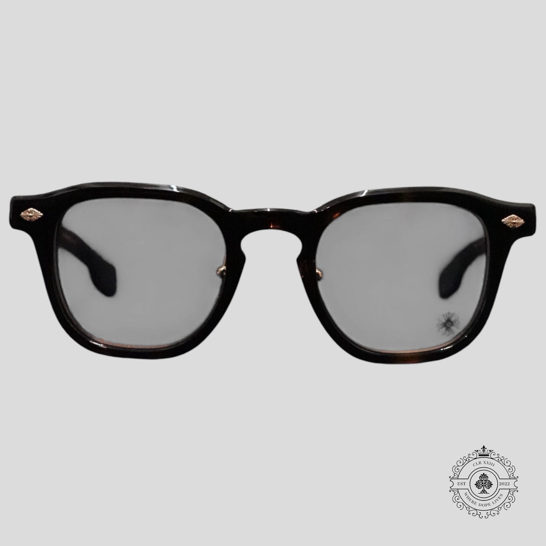 Chrome Hearts Chirp Chirp-A Sunglasses in Tortoise/Gold