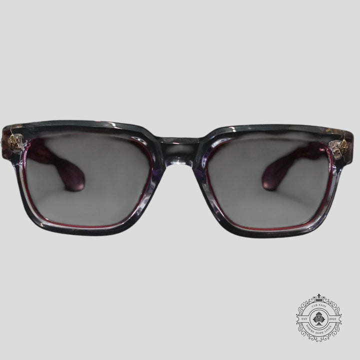 Chrome Hearts Pen 15 Glasses in Clear/Gold
