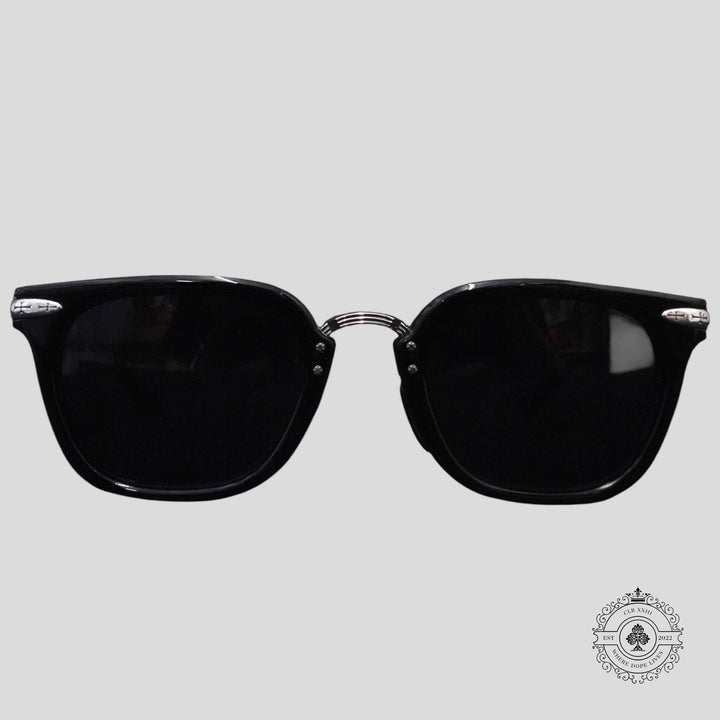 Chrome Hearts Titanasluvr Glasses in Black/Silver