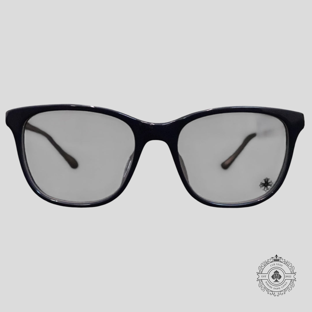 Chrome Hearts JeJe Spot Glasses in Blue/Gold