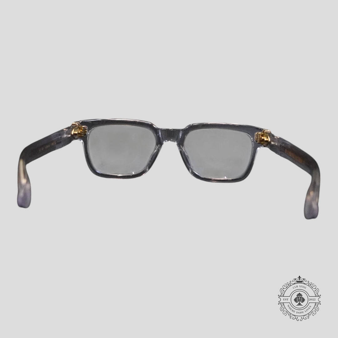 Chrome Hearts Pen 15 Sunglasses in Clear/Gold