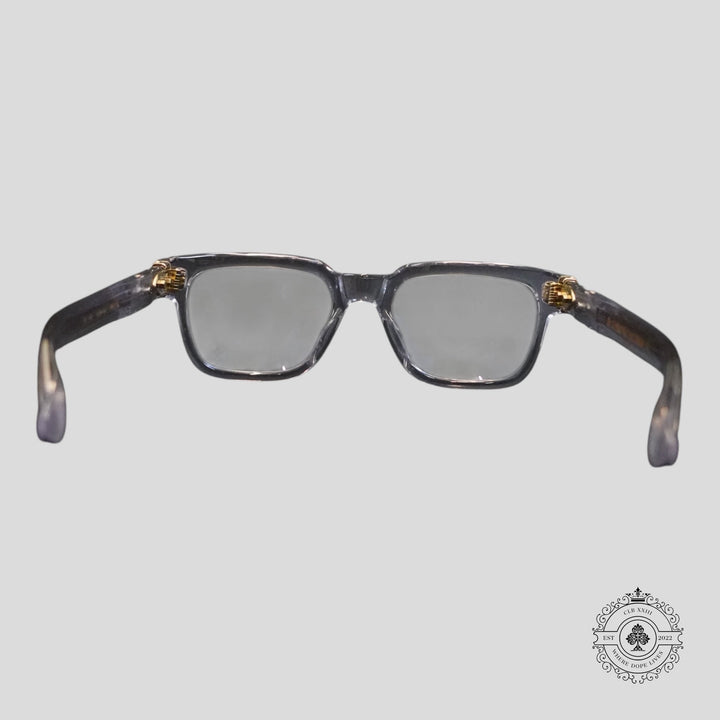 Chrome Hearts Pen 15 Sunglasses in Clear/Gold