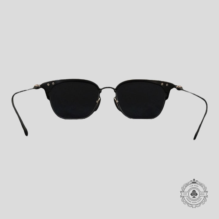 Chrome Hearts Sluntradiction Sunglasses in Matte Black/Silver