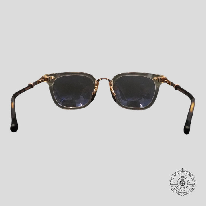 Chrome Hearts Titanasluvr Glasses in Tortoise Shell/Gold