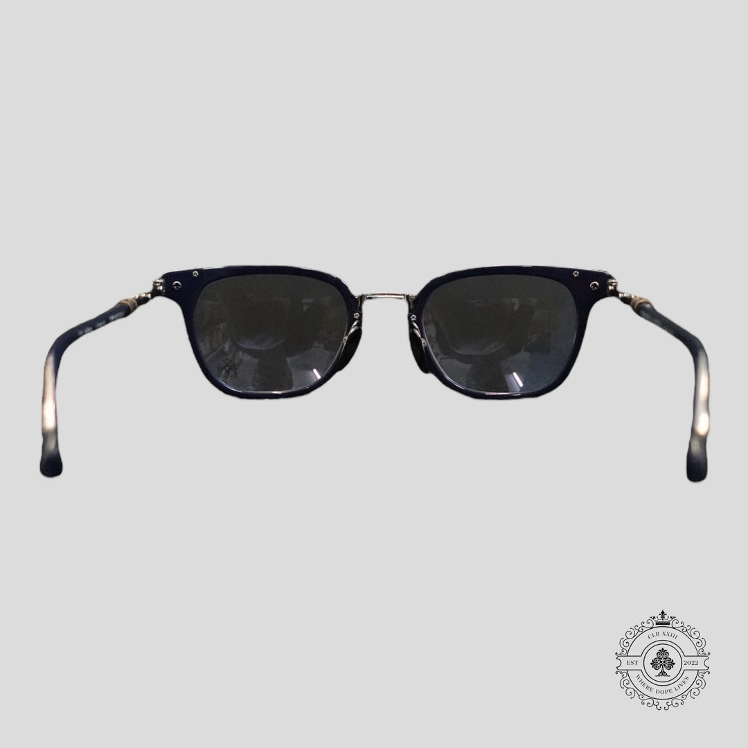 Chrome Hearts Tycoxagain Glasses in Blue/Silver