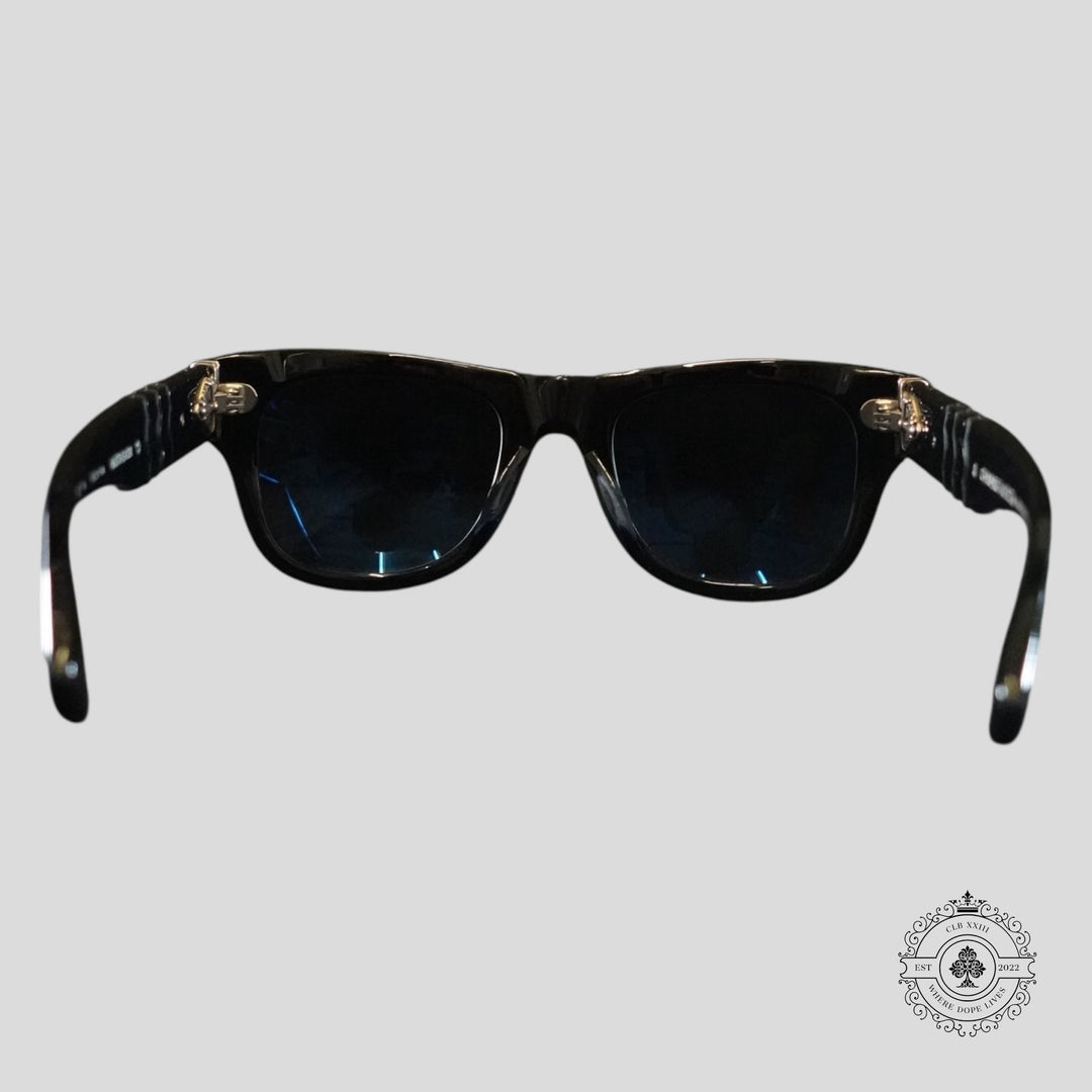 Chrome Hearts Instagasm Glasses in Black/Silver