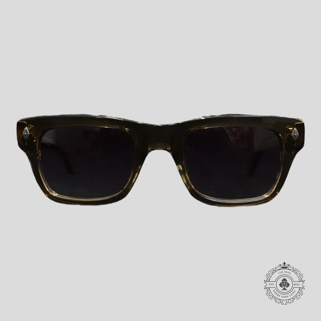 Chrome Hearts Crypdic Glasses in Grey/Silver