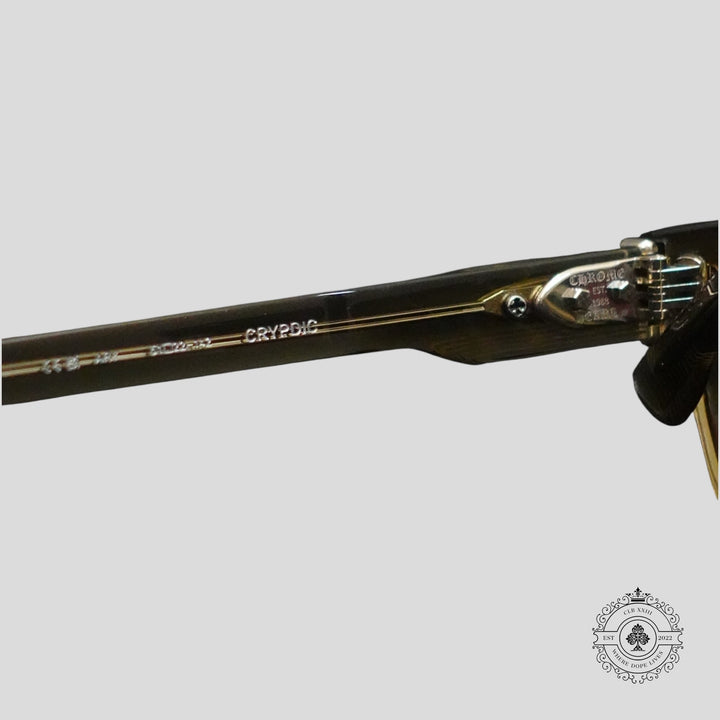 Chrome Hearts Crypdic Glasses in Grey/Silver