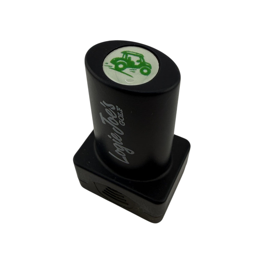 Golf Cart Golf Ball Stamp | Quick-Dry Ink Stamper | Easy Ball Identification | Fun Golf Gift