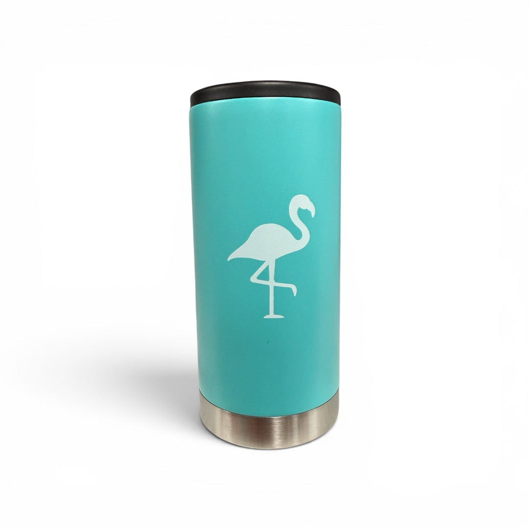 12 oz Slim Can Cooler | Double-Wall Vacuum Insulated Stainless Steel Skinny Can Cooler | Fits Slim Cans &amp; Bottles