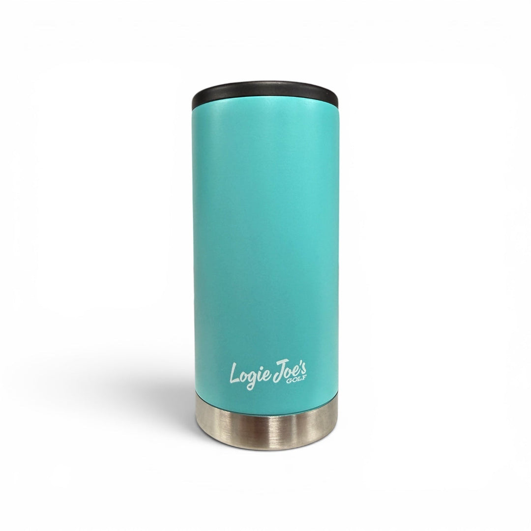 12 oz Slim Can Cooler | Double-Wall Vacuum Insulated Stainless Steel Skinny Can Cooler | Fits Slim Cans &amp; Bottles