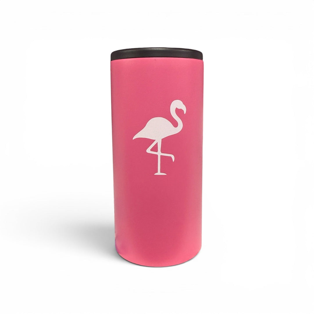 12 oz Slim Can Cooler | Double-Wall Vacuum Insulated Stainless Steel Skinny Can Cooler | Fits Slim Cans &amp; Bottles