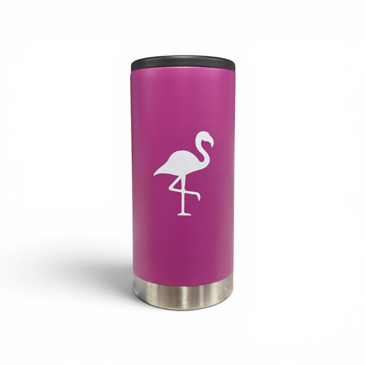 12 oz Slim Can Cooler | Double-Wall Vacuum Insulated Stainless Steel Skinny Can Cooler | Fits Slim Cans &amp; Bottles