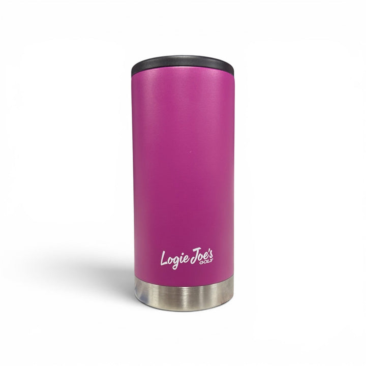 12 oz Slim Can Cooler | Double-Wall Vacuum Insulated Stainless Steel Skinny Can Cooler | Fits Slim Cans &amp; Bottles