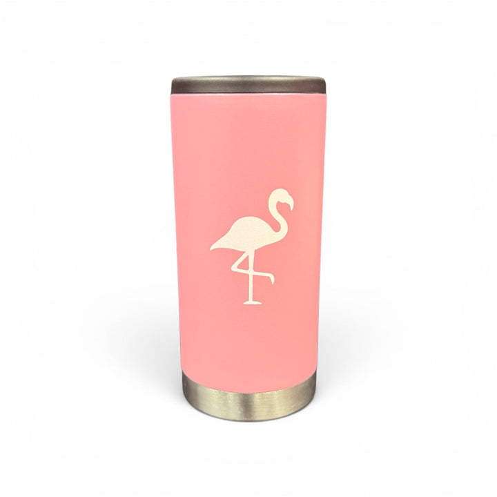 12 oz Slim Can Cooler | Double-Wall Vacuum Insulated Stainless Steel Skinny Can Cooler | Fits Slim Cans &amp; Bottles