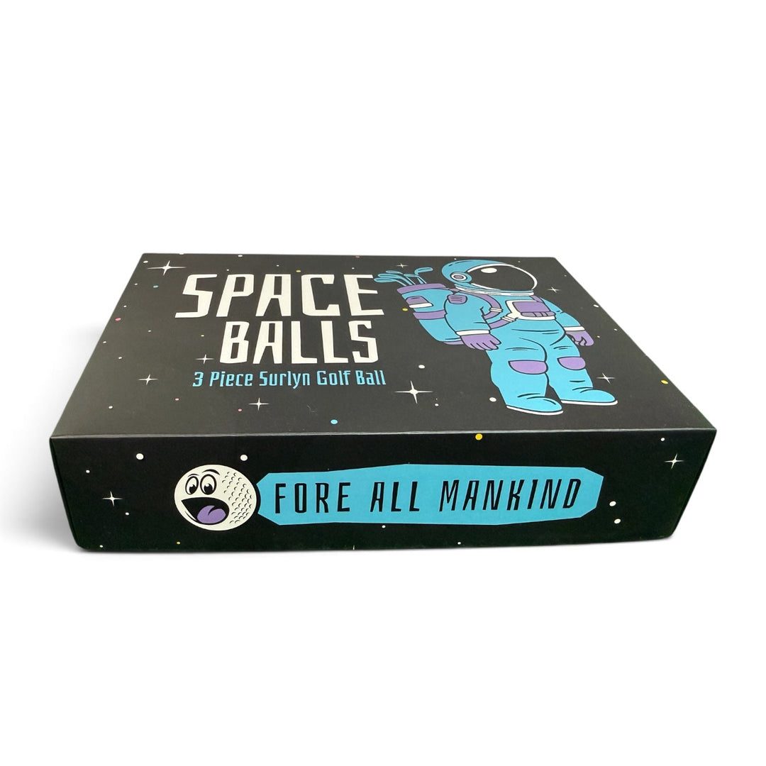 Space Balls Pro Series Golf Balls | 3-Piece Surlyn Golf Balls | 12-Pack