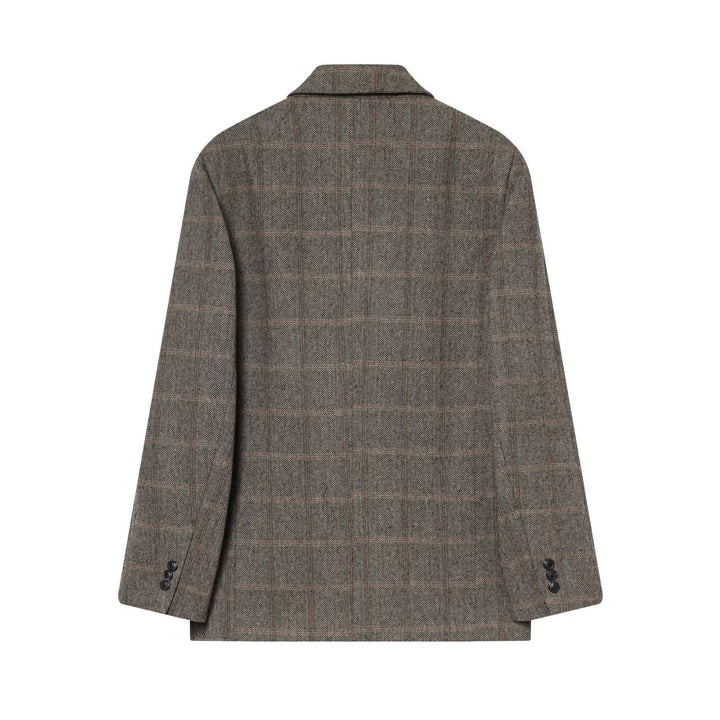 Plaid Wool-Blend Blazer SOHO New Collection FASHION BYMANYC ® New York