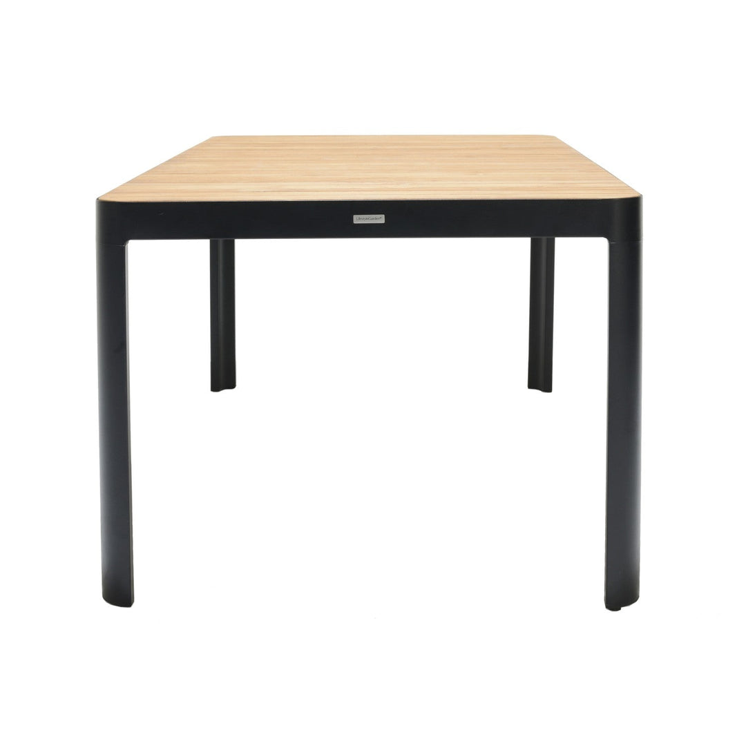 Portals Dark 4 Seater Carver Rectangular Dining set