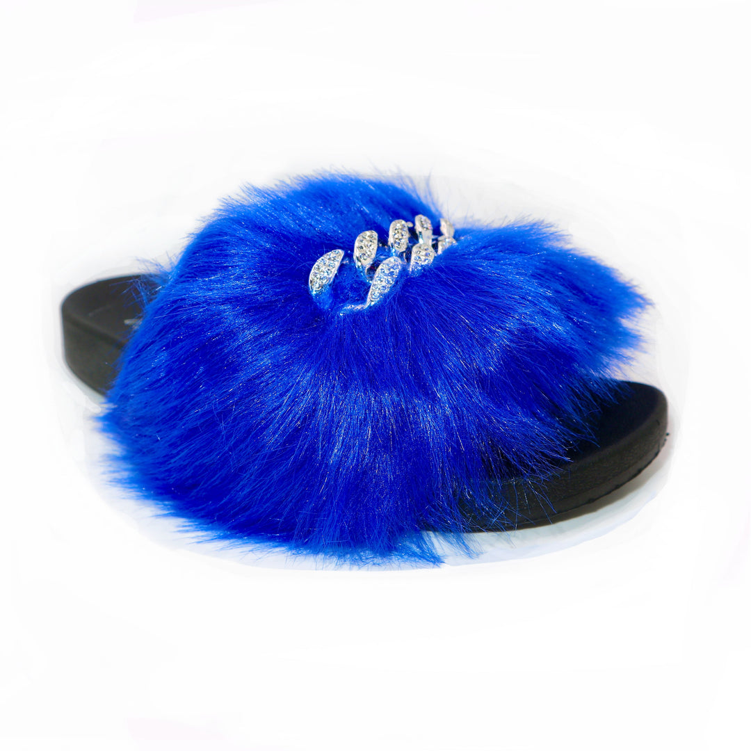 Michaela V Pupa Slippers — Blue