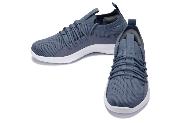 CALTO - Q133 - 2.4 Inches Taller (Light Slate Gray/White Sole) - Ultra Lightweight Sneakers