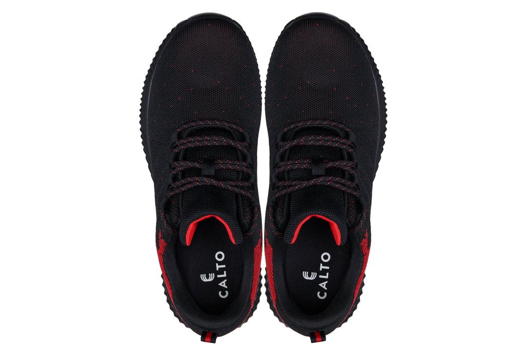 CALTO - Q215 - 2.4 Inches Taller (Black/Red) - Ultra Lightweight