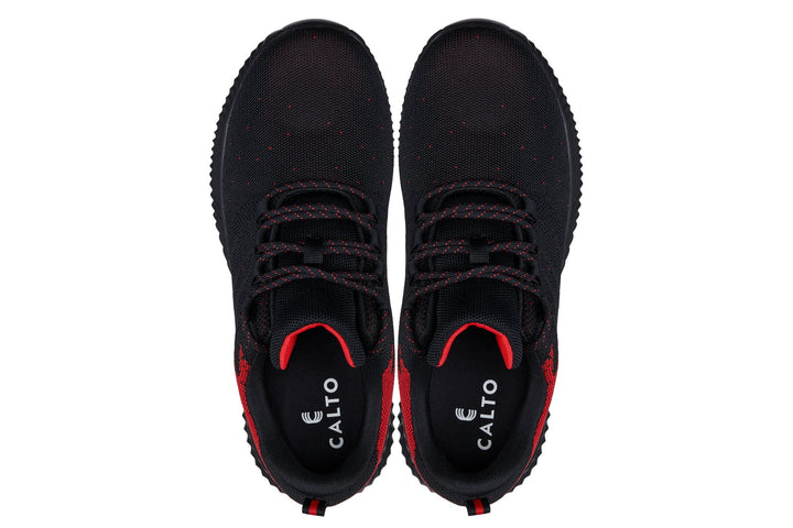 CALTO - Q215 - 2.4 Inches Taller (Black/Red) - Ultra Lightweight