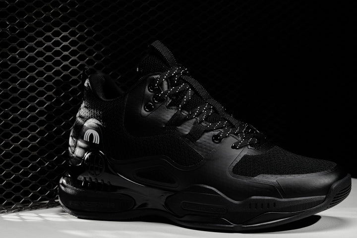 CALTO - Q393 - 3 Inches Taller (Black) - Basketball High-Top Sneakers