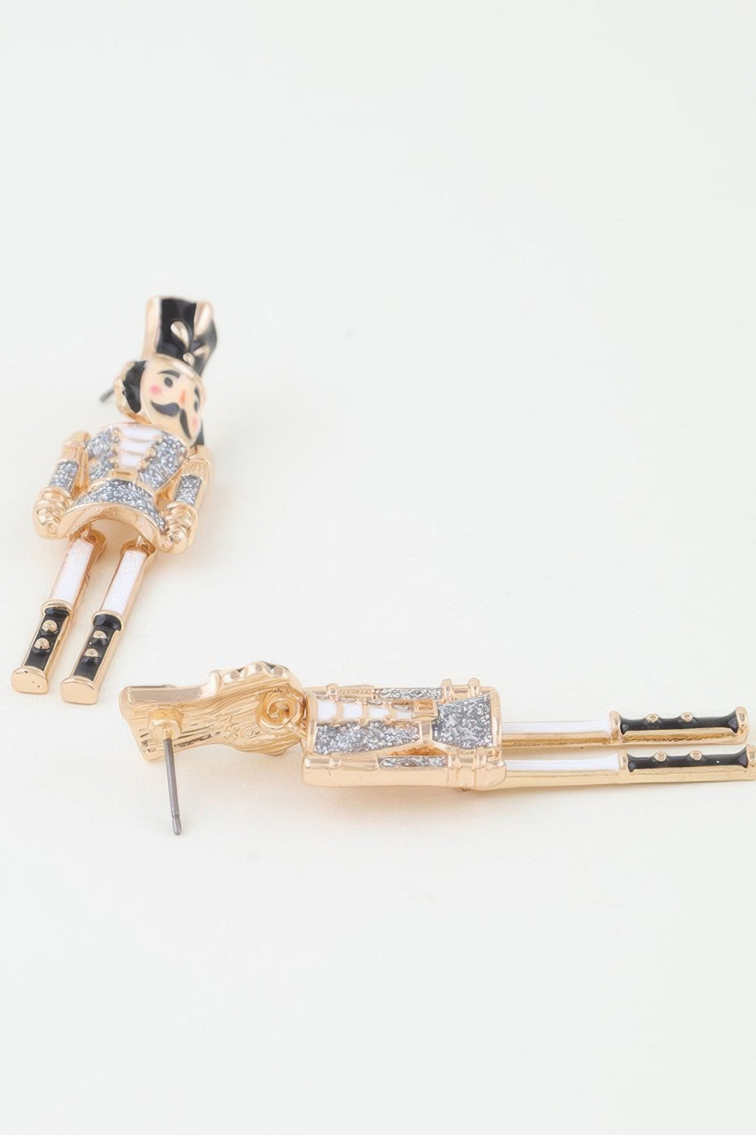 RADIO CITY Glitter Nutcracker Drop Earrings: BYMANYC ® New York