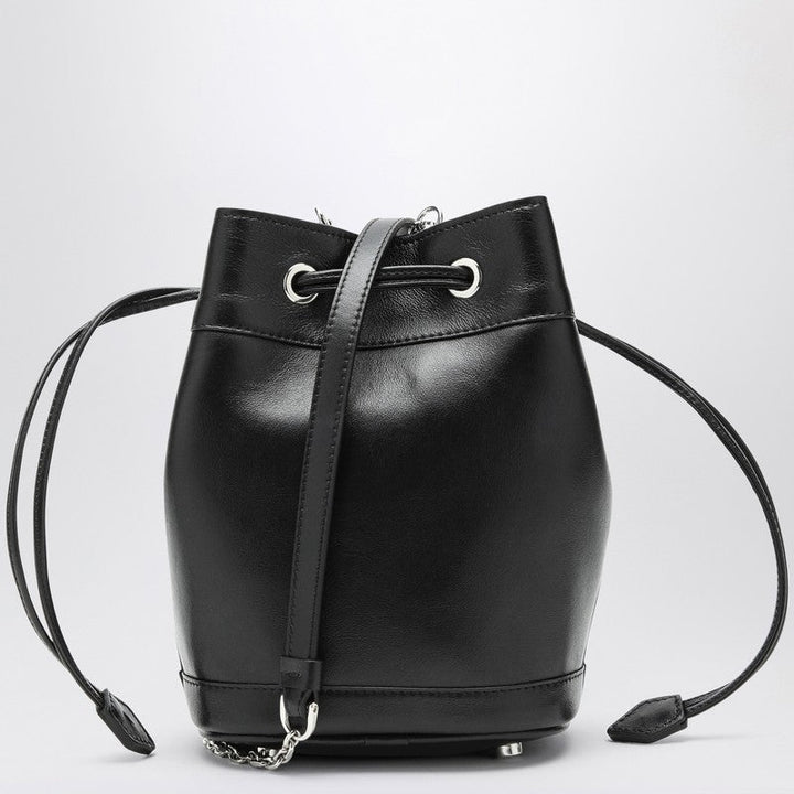 Roger Vivier Black Leather Bucket Bag Très Vivier Women