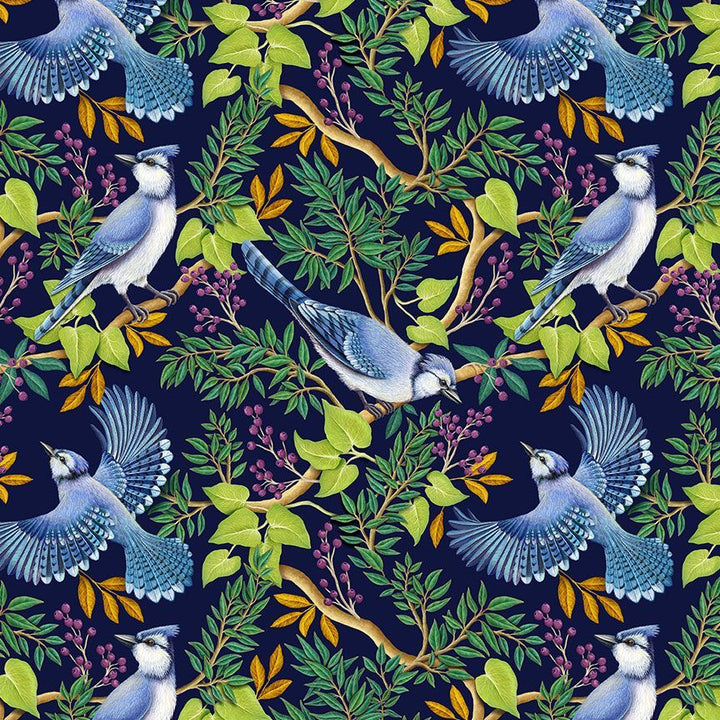 Birds Fit &amp; Flare Dress