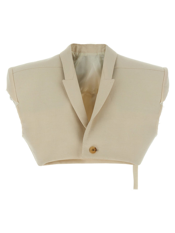 Rick Owens Women 'Micro Tatlin' Vest