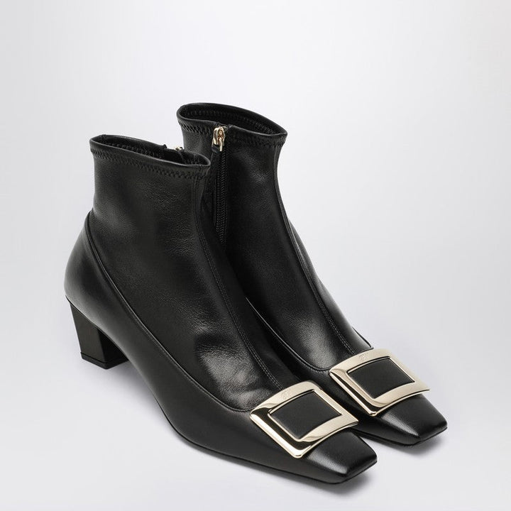 Roger Vivier Belle Vivier Black Ankle Boots Women