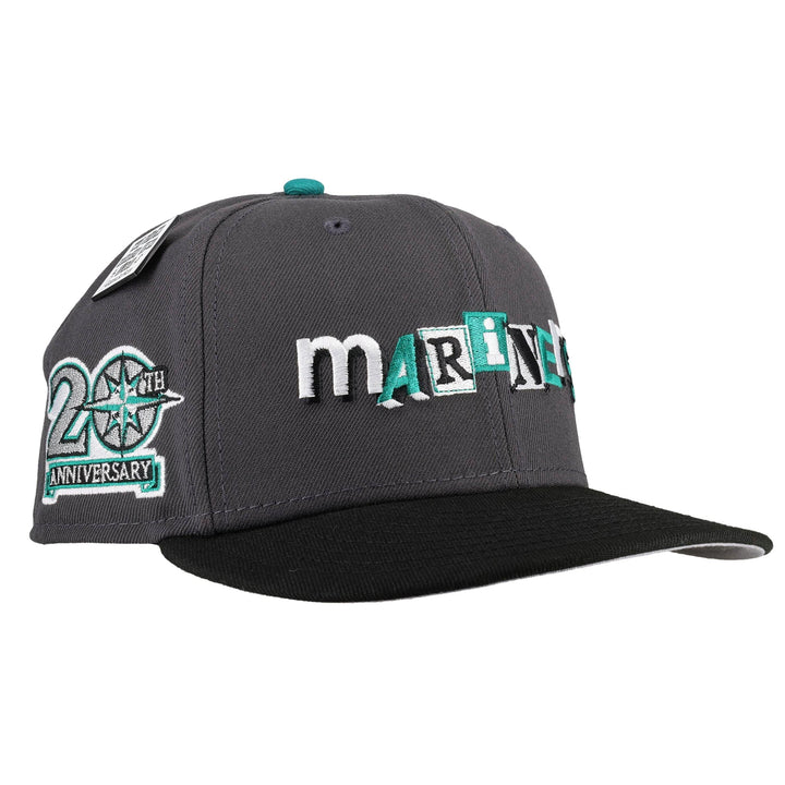 Seattle Mariners 20th Anniversary "Ransom Note Pack" 59Fifty Fitted Hat