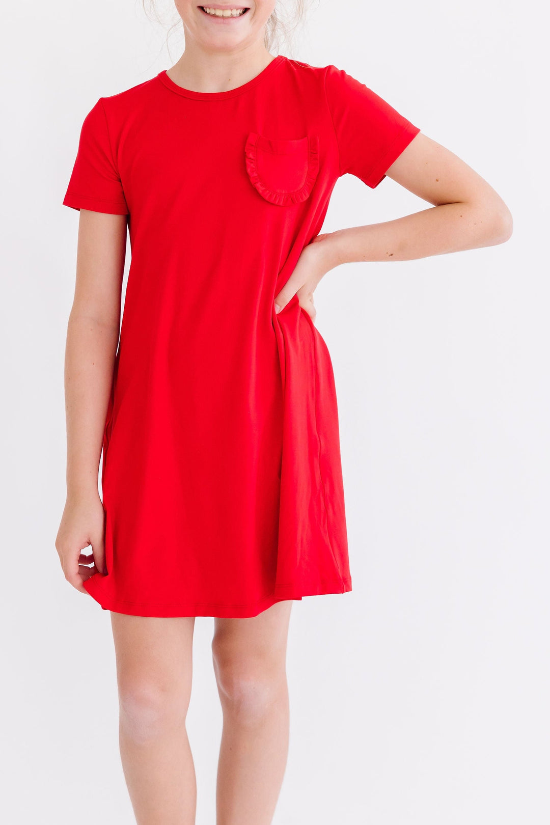 Red T-Shirt Dress