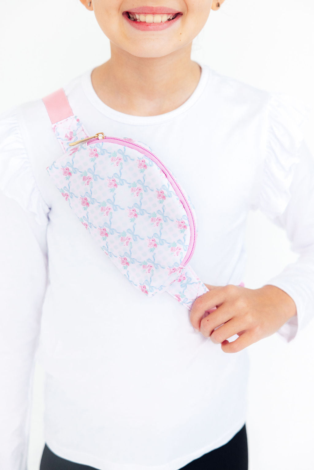Ribbons &amp; Roses Belt Bag
