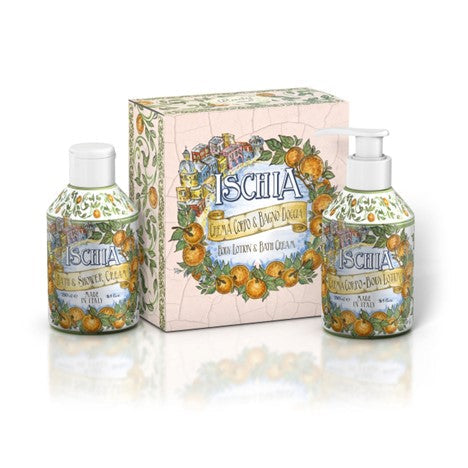 Le Maioliche Art Edition Gift Set: Ischia Shower Gel &amp; Body Cream