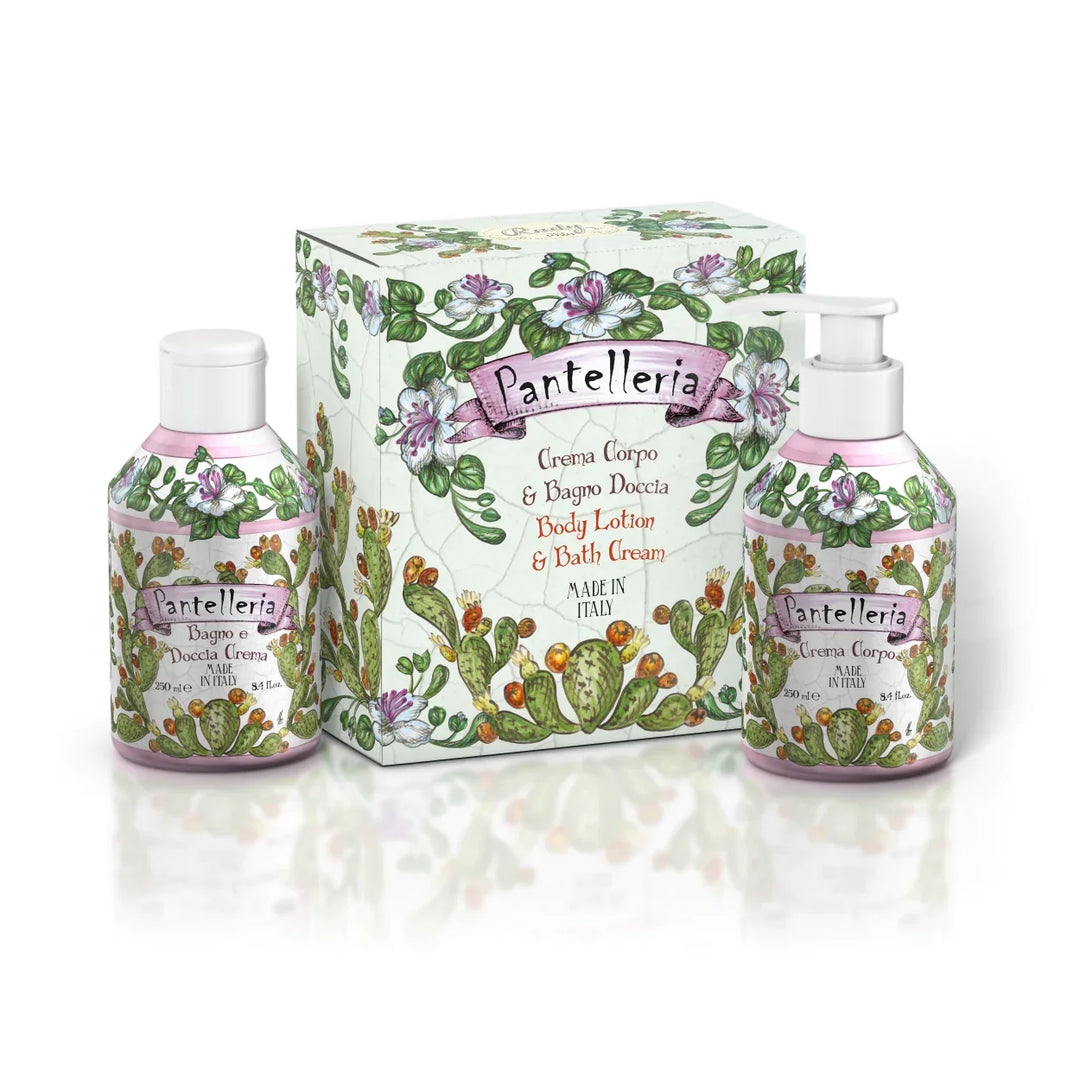Le Maioliche Art Edition Gift Set: Pantelleria Shower Gel &amp; Body Cream