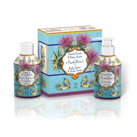 Le Maioliche Art Edition Gift Set: Portofino Shower Gel &amp; Body Cream
