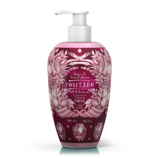 Le Maioliche POSITANO ROSE Bath &amp; Shower Gel 700 ml