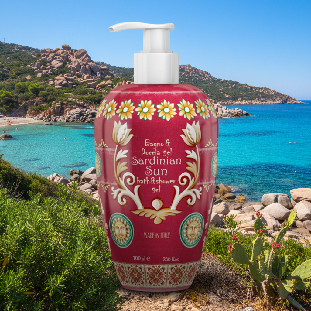 Le Maioliche SARDINIAN SUN Bath &amp; Shower Gel 700 ml