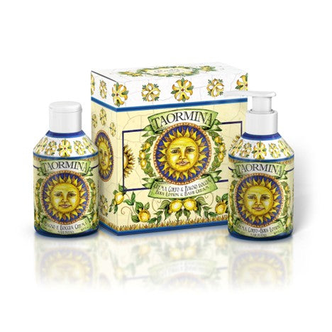 Le Maioliche Art Edition Gift Set: Taormina Shower Gel &amp; Body Cream