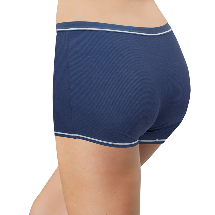 Super Soft Modal Boy Short with Contrast Stitching, XS-2X